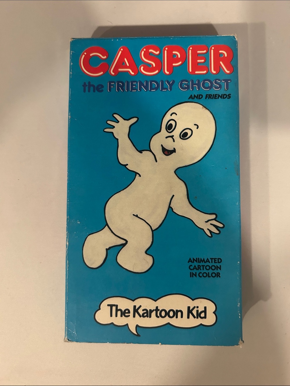 the Friendly Ghost Kids Toy Box - Blue